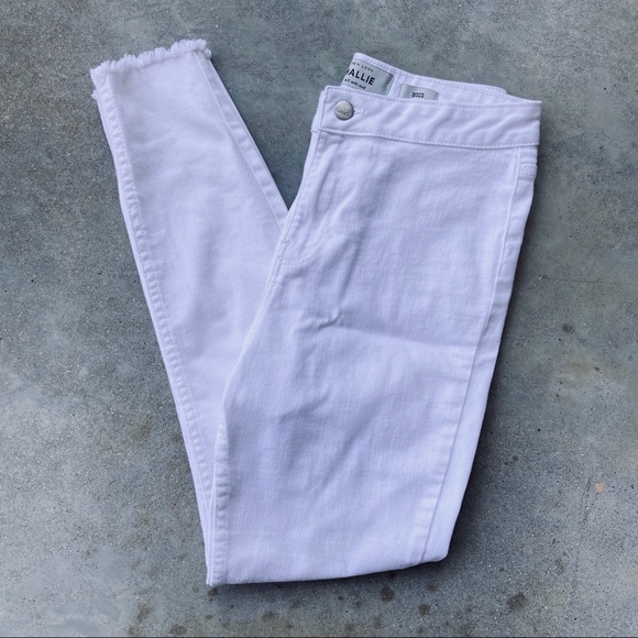 new look white skinny jeans